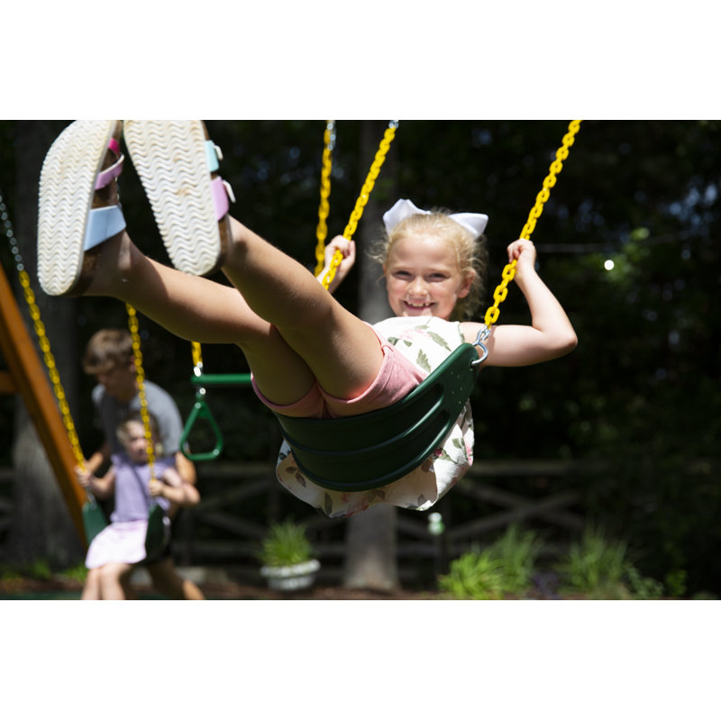 Gorilla Playsets Mountaineer Swing Set & Reviews Wayfair